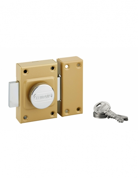 Verrou de porte d'entrée CONCORDE (Versions : avec cylindre 40 mm, 45mm ou version boitier pour cylindre profilé) 00301010
