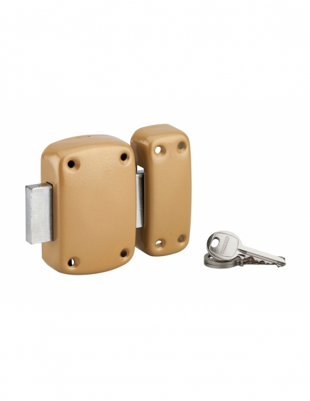 Verrous,Porte de cave CORVETTE sans bouton 40 mm époxy bronze 00302910
