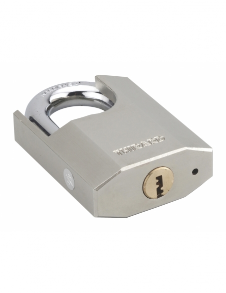 Cadenas octo-p 70mm anse protégée acier 3 clés 00090059