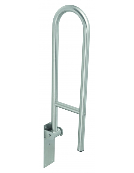 Barre de maintien rabattable ø32mm l.700mm - inox poli 00068673