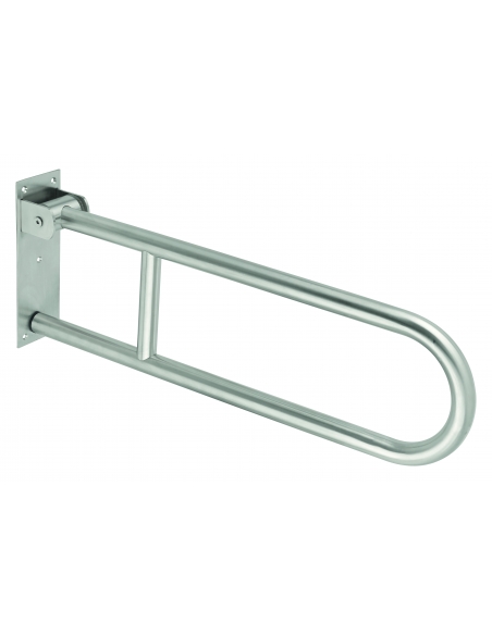 Barre de maintien rabattable ø32mm l.700mm - inox poli 00068673