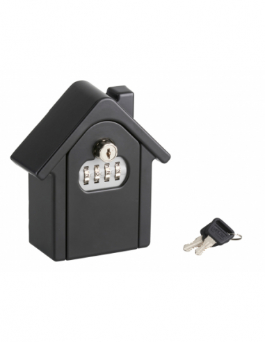 Boîte à clés de sécurité en forme de maison 13,5/10x15x5,5cm 00071037