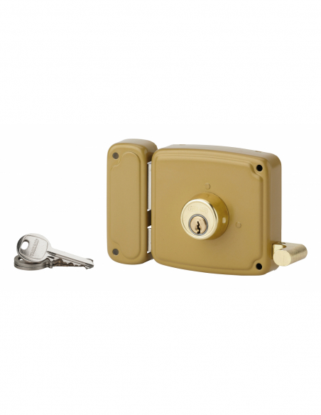 Serrure en applique à DC à tirage 100 x 94 mm / 140 x 94 mm - droite OU gauche (selon modèle) 00094334