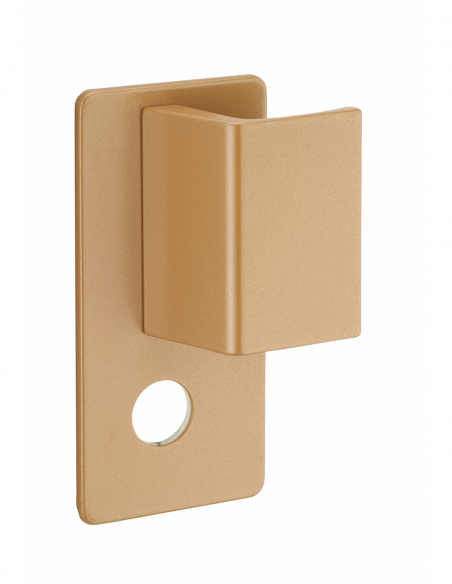 Serrure en applique bronze CR Ø 23 - 75 x 130 mm - 4 clés 00750110