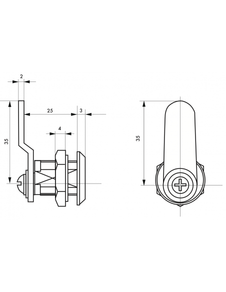 Batteuse avec came pour ép. maxi 12 mm 00117906