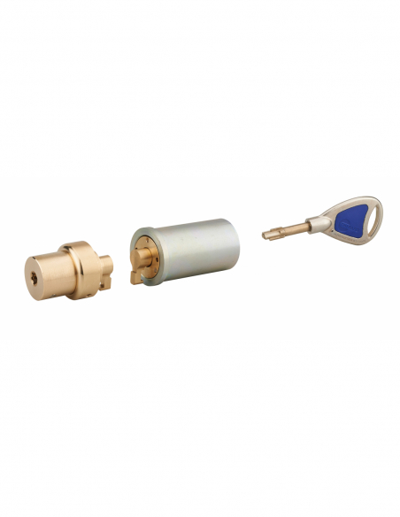 Jeu Cylindre de Serrure ronds Ø 23 mm 3 clés 00030139
