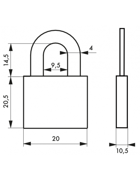 Cadenas Type 1 ALU / ALU COLOR (20 mm) 00124120