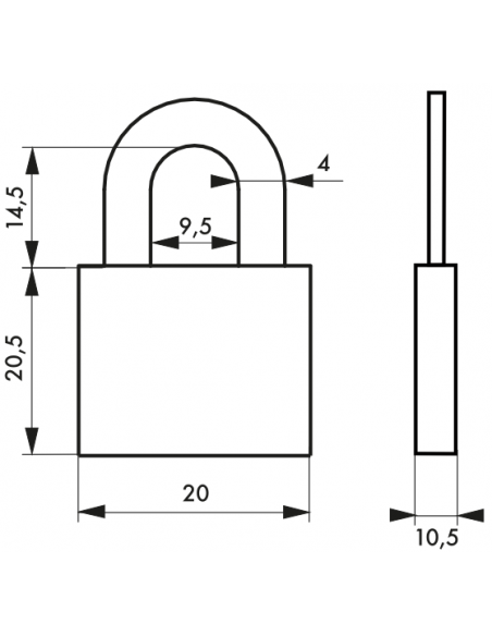 Cadenas Type 1 ALU / ALU COLOR (20 mm) 00124120