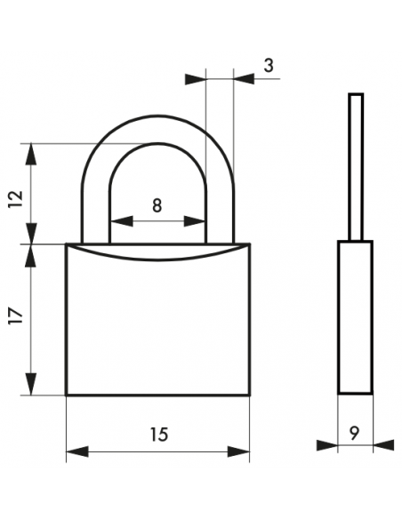 Cadenas Type 1 - finition bronze 00161015