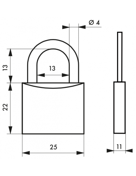 Cadenas Type 1 - finition bronze 00161015