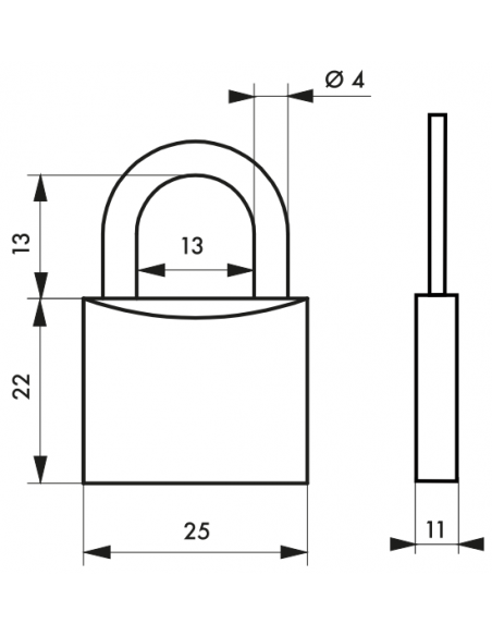 Cadenas Type 1 - finition bronze 00161015