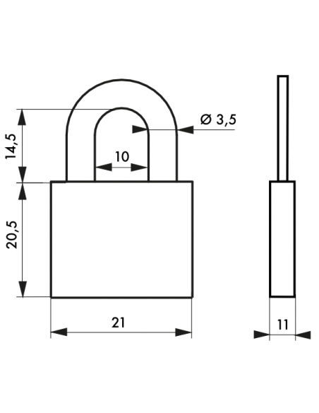 Cadenas MACH 2 (bagage) 00063201