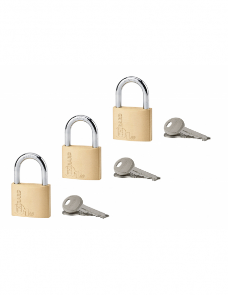 Cadenas Type 1 (30 mm à 70 mm) - Anse classique, Haute ou 1/2 haute. 00180030
