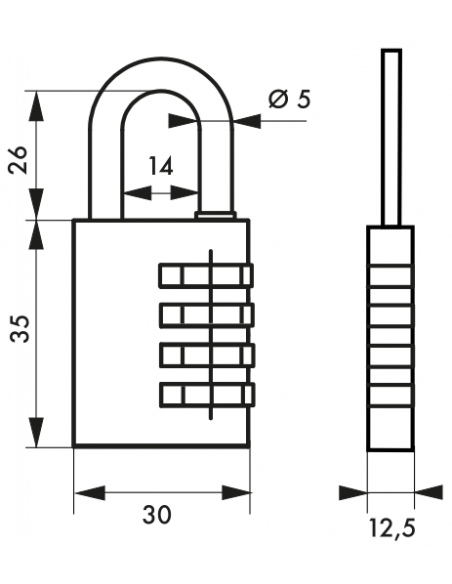 Cadenas Type 1 ALU CODE 00112030