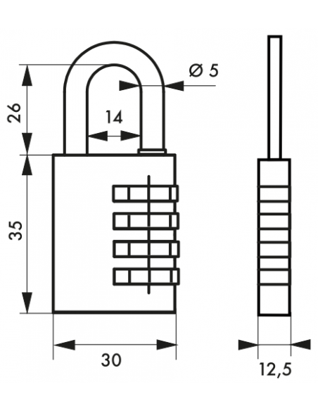 Cadenas Type 1 ALU CODE 00112030