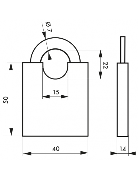 Cadenas SHOULDER 00102400