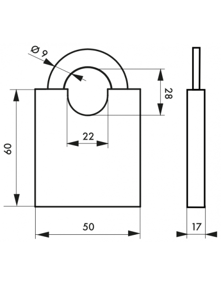 Cadenas SHOULDER 00102400
