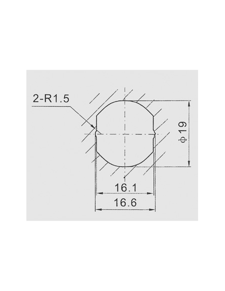 Batteuse avec cames pour ép. maxi 12mm à 24mm selon modèle 00117900