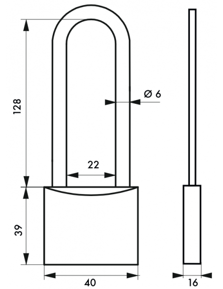 Cadenas MACH 3 - Nickelé 00194317