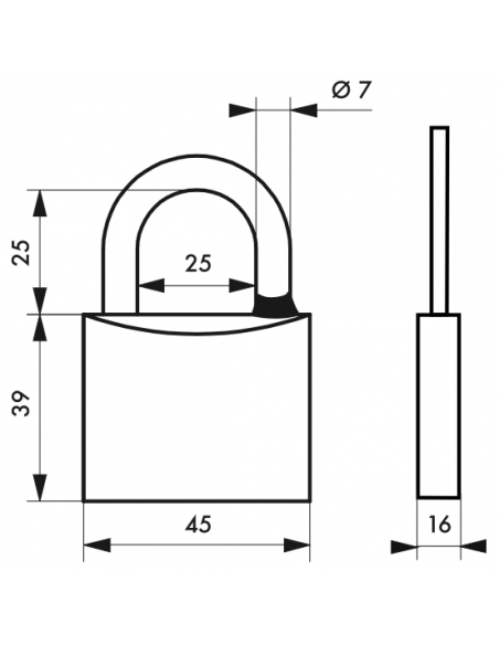 Cadenas MACH 3 - Nickelé 00194317