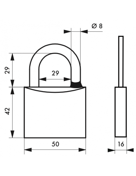 Cadenas MACH 3 - Nickelé 00194317