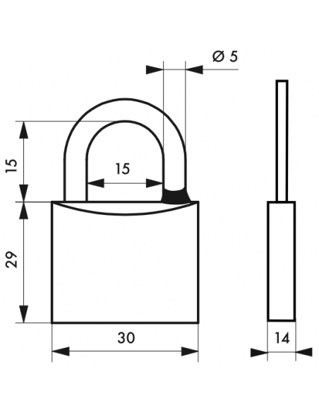 Cadenas MACH 3 - Nickelé 00194317