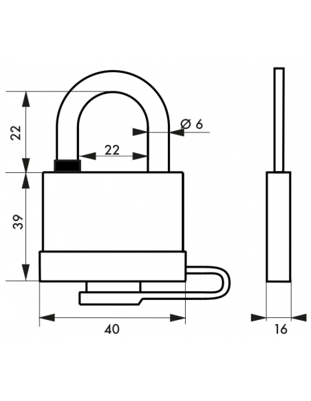 Cadenas MACH 3 BUMPER 40 mm 00094406
