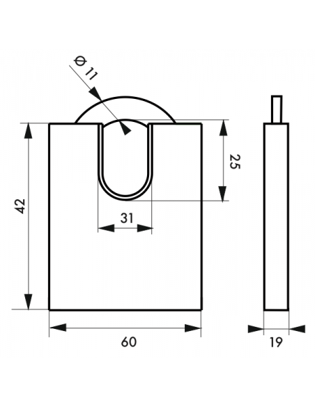 Cadenas Anse protégée 510P - 520P - 530P 00202511