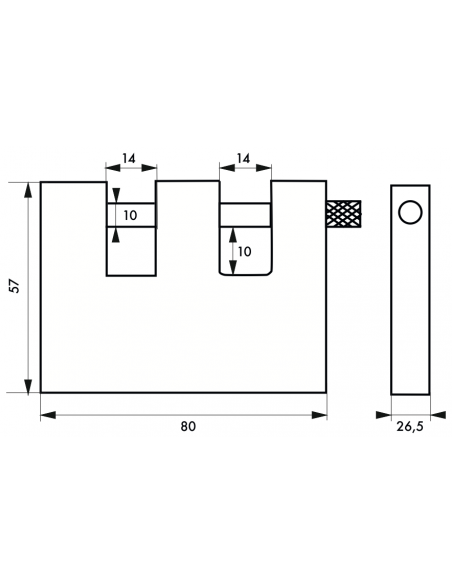 Cadenas LAND blindé 00096503