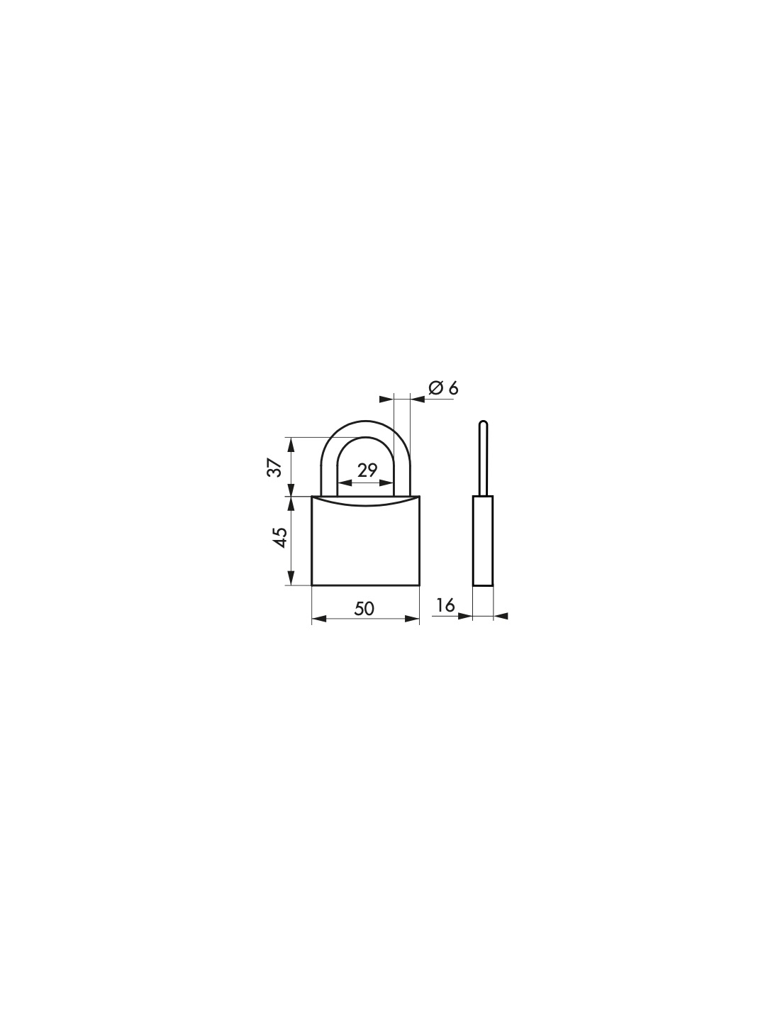 Cilindro Serratura THIRARD Tiger 6 – 40Bx30 Mm, Ottone, Antistrappo E Antiforatura, 5 Chiavi Piatte