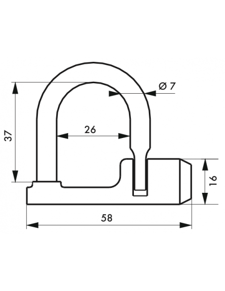 Cadenas de Consignation / clé artillerie 00110290