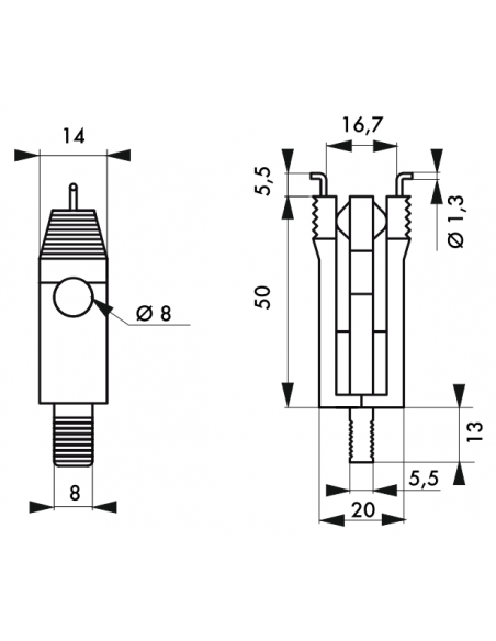 VERROUILLAGE?mini disjoncteur 20 mm 00091181