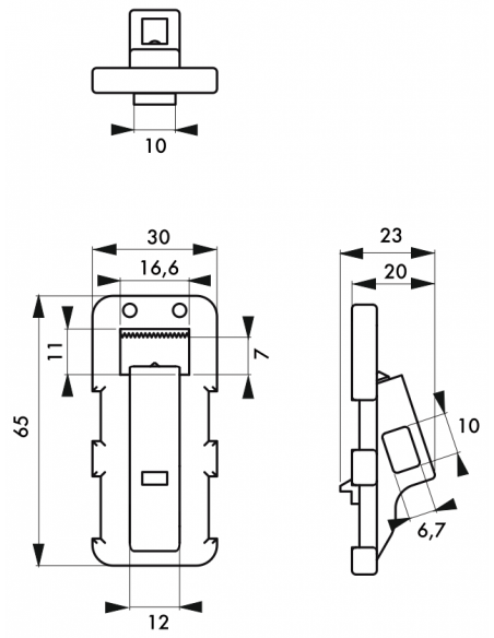 VERROUILLAGE disjoncteur 00091182