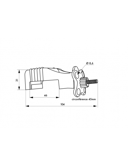 Verrouillage disjoncteur magnéto-thermique 00091259