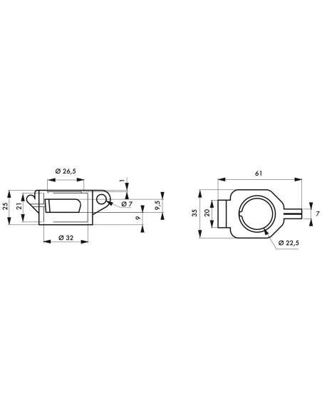 BLOQUE BOUTON poussoir 00091276