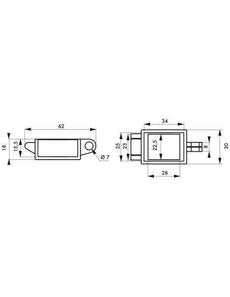 BLOQUE BOUTON poussoir 00091276