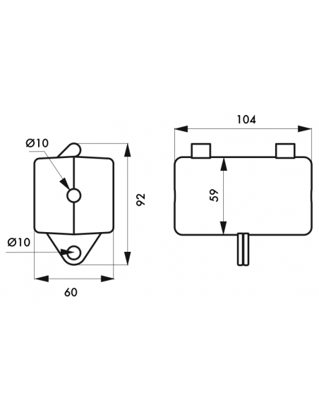 Consignation pour prise - verrouillage par Cadenas de Consignation 00091279