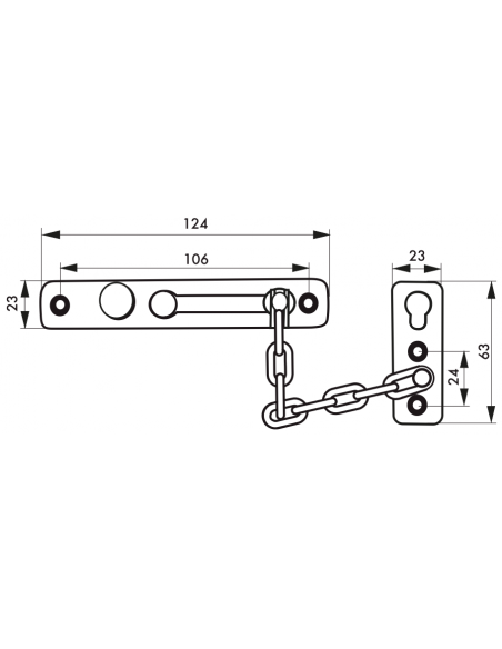 CHAINE DE SECURITE GM 00209408