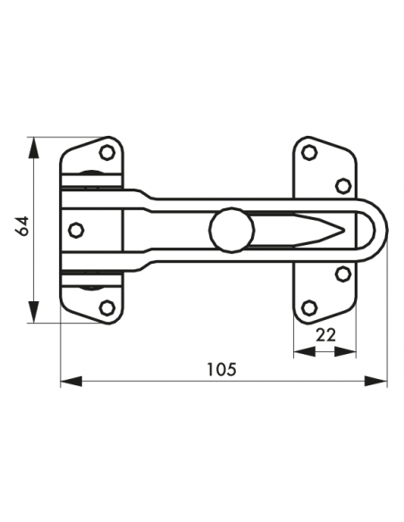 ENTREBAILLEUR DE PORTE ECO 00200304