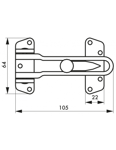 ENTREBAILLEUR DE PORTE ECO 00200304