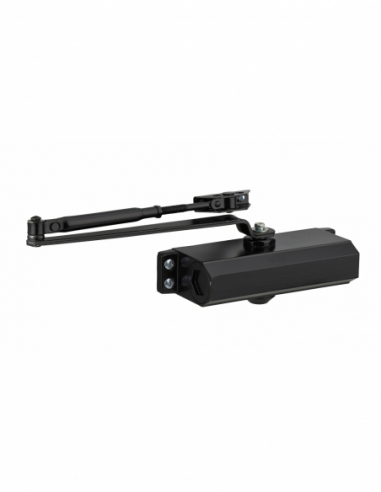 FERME PORTE hydraulique ECO - force 3 ou 4 - Noir, Blanc ou Argent 00494075