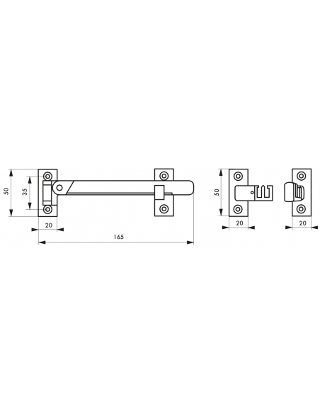 ENTREBAILLEUR DE FENETRE 1 ou 2 vantaux 00200401