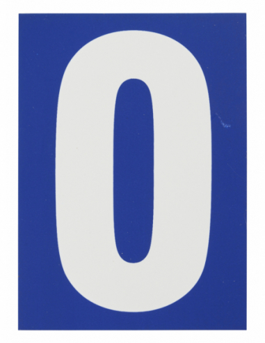 Plaque signalétique 65x90mm avec adhésif 00967180