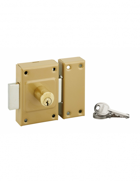 Verrous de porte d'entrée vitrée CONCORDE à cylindre double 40 mm / 45 mm 00301020
