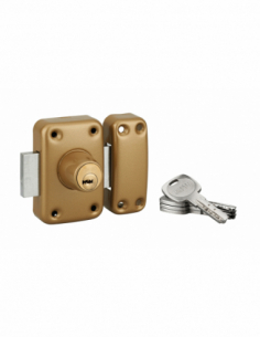 Verrou à Bouton Thirard CL 07 – Universel – Cylindre 45 Mm – Neuf