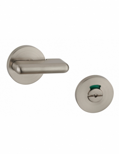 Verrous de porte intérieure sdb Verrou pour WC Ø 50 mm nick. satiné 00209037