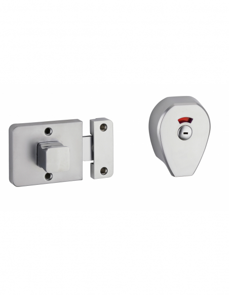 Verrous de porte intérieure sdb Verrou pour WC - 65 mm 00209038