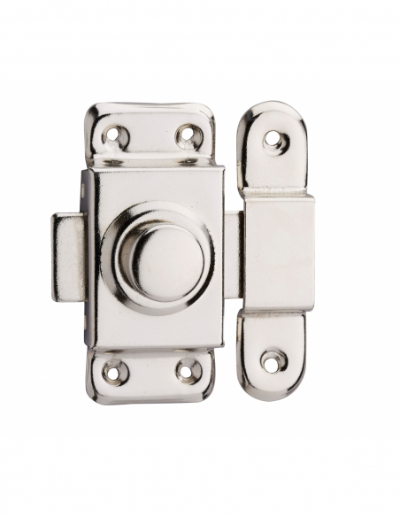 Verrous de meuble acier nickelé OU zingué - 25mm à 40mm 00100925
