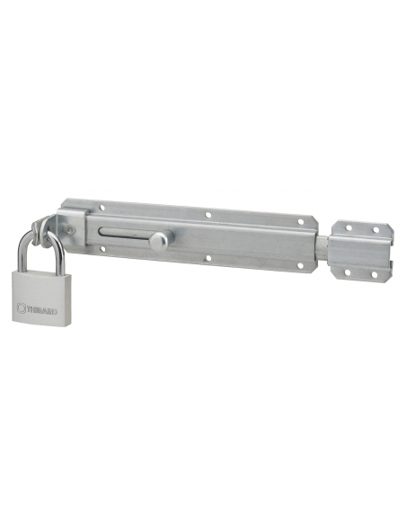 Verrou transversal porte-cadenas (versions : leger 180mm /lourd 230mm) 00912252