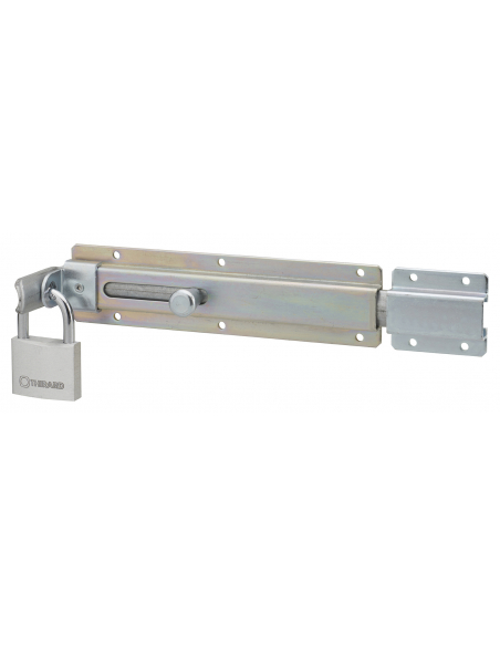 Verrou transversal porte-cadenas (versions : leger 180mm /lourd 230mm) 00912252